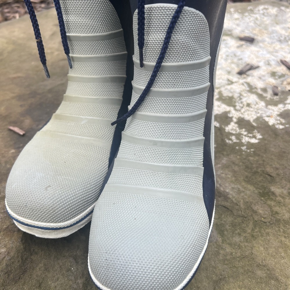 Vtg Douglas Gill Waterproof Marine Boating Women's Tall Boots US 4 Euro‎  35 - Picture 14 of 16